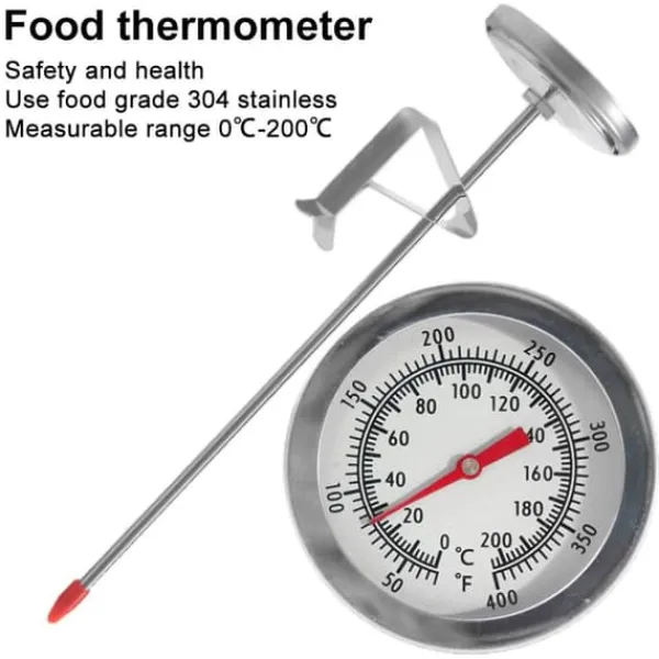 Rustfrit Stål Stegetermometer Friturestegt Kylling Grill Termometermåler Best