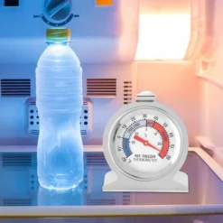 Rustfrit Stål Stor Skive Fryser Køleskab Termometer Temperaturmåler Værktøj Best