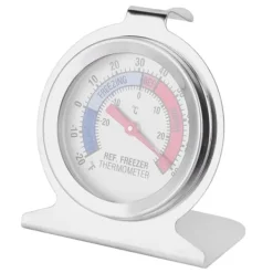 Rustfrit Stål Stor Skive Fryser Køleskab Termometer Temperaturmåler Værktøj Best