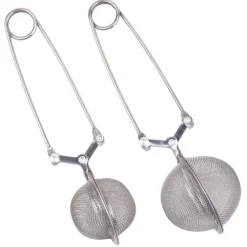 Tefiltre>Rustfrit stål te si sæt - 4,5 cm & 5 cm te infusers til løs te