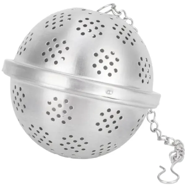 Tefiltre>Rustfrit stål teinfuser - Krydderifilterkugle til køkkentilbehør