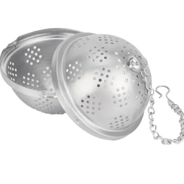 Tefiltre>Rustfrit stål teinfuser - Krydderifilterkugle til køkkentilbehør
