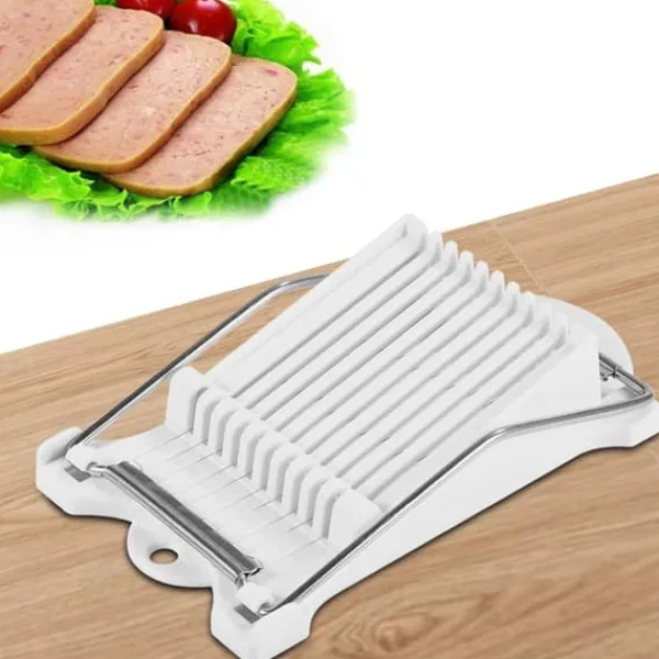 Rustfrit Ståltråde Luncheon Kødskærer Skinke Kogt Æg Ost Køkken Mad Skæreværktøj Sale