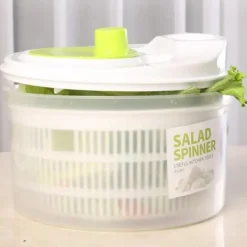 Salatslynger>Salatspinner Salatspinner Grøntsagstørrer Dræner Roterende veggievasker
