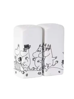 Salt- & Peberstrøere>Salt & Peppar Mumin familjen 2-pack