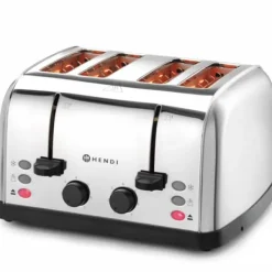 Brødristere, Raclettegrills Og Sandwichtoastere>Sandwich brødrister til 4 toasts, 3 funktioner, 7 varmetrin, 1500 W