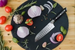 Santoku kniv Santoku Kohersen Elegance Ibenholt træ 12,7cm Best