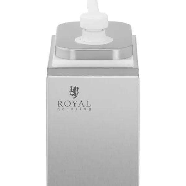 Saucekander>Sauce dispenser med rustfri pumpe, 2 l