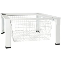 Vaskemaskiner>Scanpart WM piedestal og kurv 62x55x30 cm hvid
