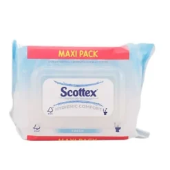 Toiletpapir>Scottex Original Wet Toilet Paper 74 Units