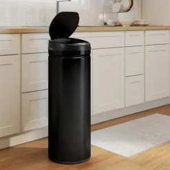 Sensor-skraldespand 50 L med soft close, rustfrit stål, hygiejnisk køkken Discount