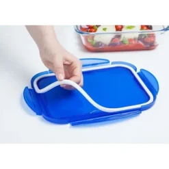 Set med 7 förvaringsbehållare - PYREX - Cook & Go - Glas - Lufttätt lock Discount