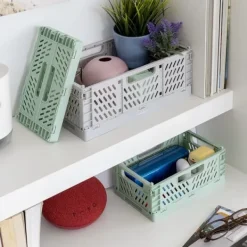 Set of 3 Foldable and Stackable Organiser Boxes Boxtor InnovaGoods New