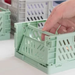 Set of 3 Foldable and Stackable Organiser Boxes Boxtor InnovaGoods New