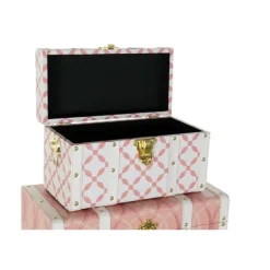 Set of Chests DKD Home Decor Polyurethane MDF Wood (60 x 35 x 41 cm)