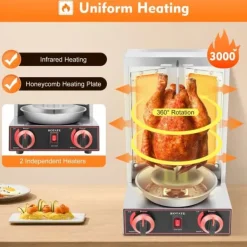 Grill-Ovne & Ovn Med Roterende Stegespyd><noscript><img width=