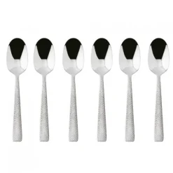 Bestik>Siena Small Coffee Spoon 11cm, 6-pack - Sambonet