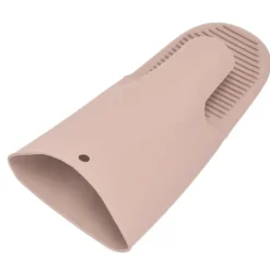 Silikon Värmeisoleringshandskar Förtjockade Anti-Slip Ugnsvantar Handskar för mikrovågsgrillNordic Pink