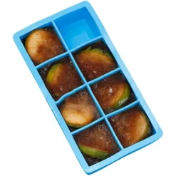 Silikone er form for 8 store isbiter Ice Cubes New