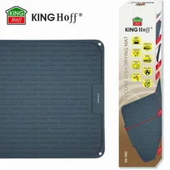 Silikone fad tørremåtte 46x40cm grå KINGHOFF KH-1905 Sale