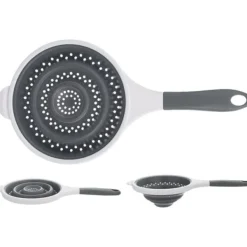 Silikone foldbar køkkensi, dørslag, sigte, dørslag, KEMP 25,5 cm ORION 124472 Clearance