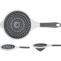 Silikone foldbar køkkensi, dørslag, sigte, dørslag, KEMP, 20cm, ORION 124471 Discount
