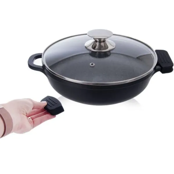 Grydelapper & Grillvanter>Silikone grydehåndtagsbeskyttere GRANDE 2 stk.