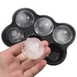 Isforme>Silikone Iceball Form - Ice Form til Ice Balls Round Ice Cubes Bullets