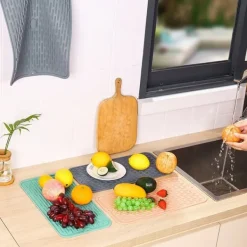 Silikone Køkken Tørremåtte (Lille 40x20CM) Discount