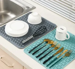 Silikone Køkken Tørremåtte (Lille 40x20CM) Discount