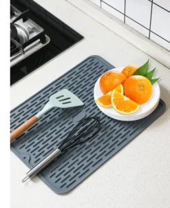 Silikone Køkken Tørremåtte (Lille 40x20CM) Discount