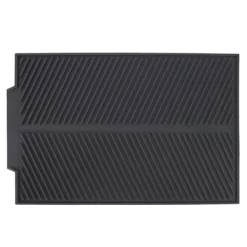 Opvaskestativer & Tørrestativer>Silikone opvaskemåtte Anti-skrid Stødsikker Let at rengøre køkkenbord tørremåtte til opvaskeskål Gaffel L 43x33,5 cm