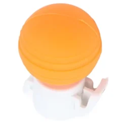 Flaskepropper>Silikone sodavandsflaskelåg - Lækagesikker kulsyreholdig drikkeluftpumpehætte Saver Stop (orange)