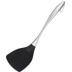 Silikone spatel non-stick skovl med håndtag i rustfrit stål Køkkenredskaber New