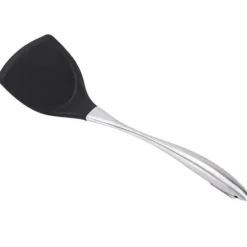 Silikone spatel non-stick skovl med håndtag i rustfrit stål Køkkenredskaber New