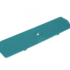 Silikone Vandhane Beskytter Køkkenvask Beskyttelse Silikone Vandhane Håndtag Drypfanger Bakke Svampholder Måtte 61CM Stor Størrelse Grøn Discount