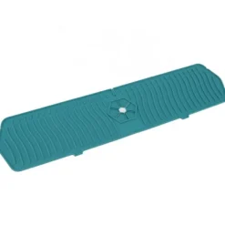 Silikone Vandhane Beskytter Køkkenvask Beskyttelse Silikone Vandhane Håndtag Drypfanger Bakke Svampholder Måtte 61CM Stor Størrelse Grøn Discount