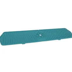 Silikone Vandhane Beskytter Køkkenvask Beskyttelse Silikone Vandhane Håndtag Drypfanger Bakke Svampholder Måtte 61CM Stor Størrelse Grøn Discount