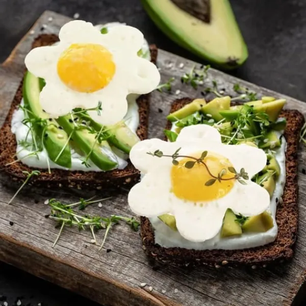 Køkkenforme>Silikonepandekageform, brun blomst, 12 cm SILLINIE ORION 151792