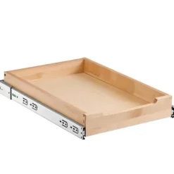 Skabsorganisator, Udtrækkelig træskuffe, 35,6x53,3 cm, Opbevaring Outlet