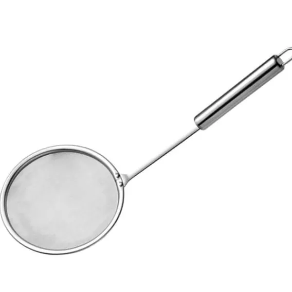 Sier>Skimmerske Fedtsi Rustfrit Stål Finmasket Langt Håndtag Hot Pot Skimmer til Fedtskum Køkken L