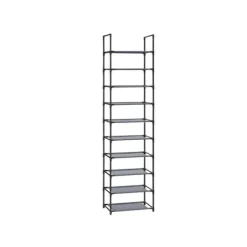 Tøj- & Garderobeopbevaring>Skoholder, 45x28x173 cm, Sort