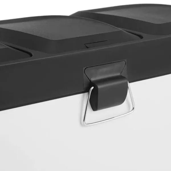 Skraldespand – Pladsbesparende design – Sort