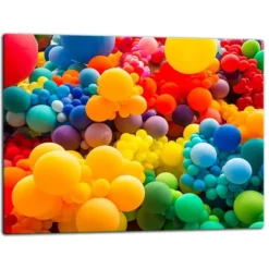 Skeer & Skovle>SKÆREBRÆT I GLAS 52x40 BALLONER