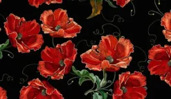 SKÆREBRÆT I GLAS 52x30 BLOMSTER Clearance