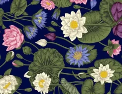SKÆREBRÆT I GLAS 52x40 BLOMSTER Hot
