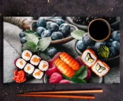 SKÆREBRÆT I GLAS 52x30 FRUGT Best