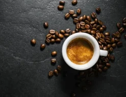 SKÆREBRÆT I GLAS 52x40 KAFFE