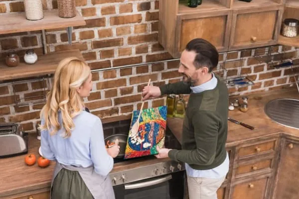 Skeer & Skovle>SKÆREBRÆT I GLAS 52x30 MOSAIK
