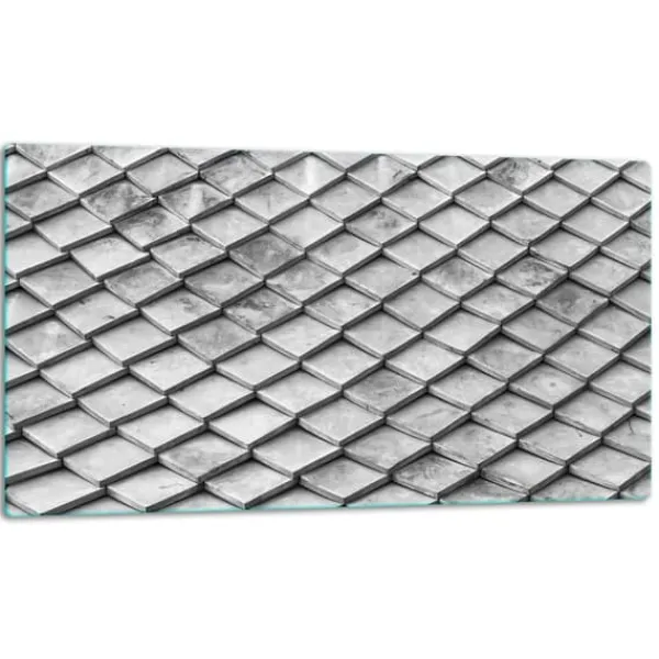 SKÆREBRÆT I GLAS 52x30 MOSAIK